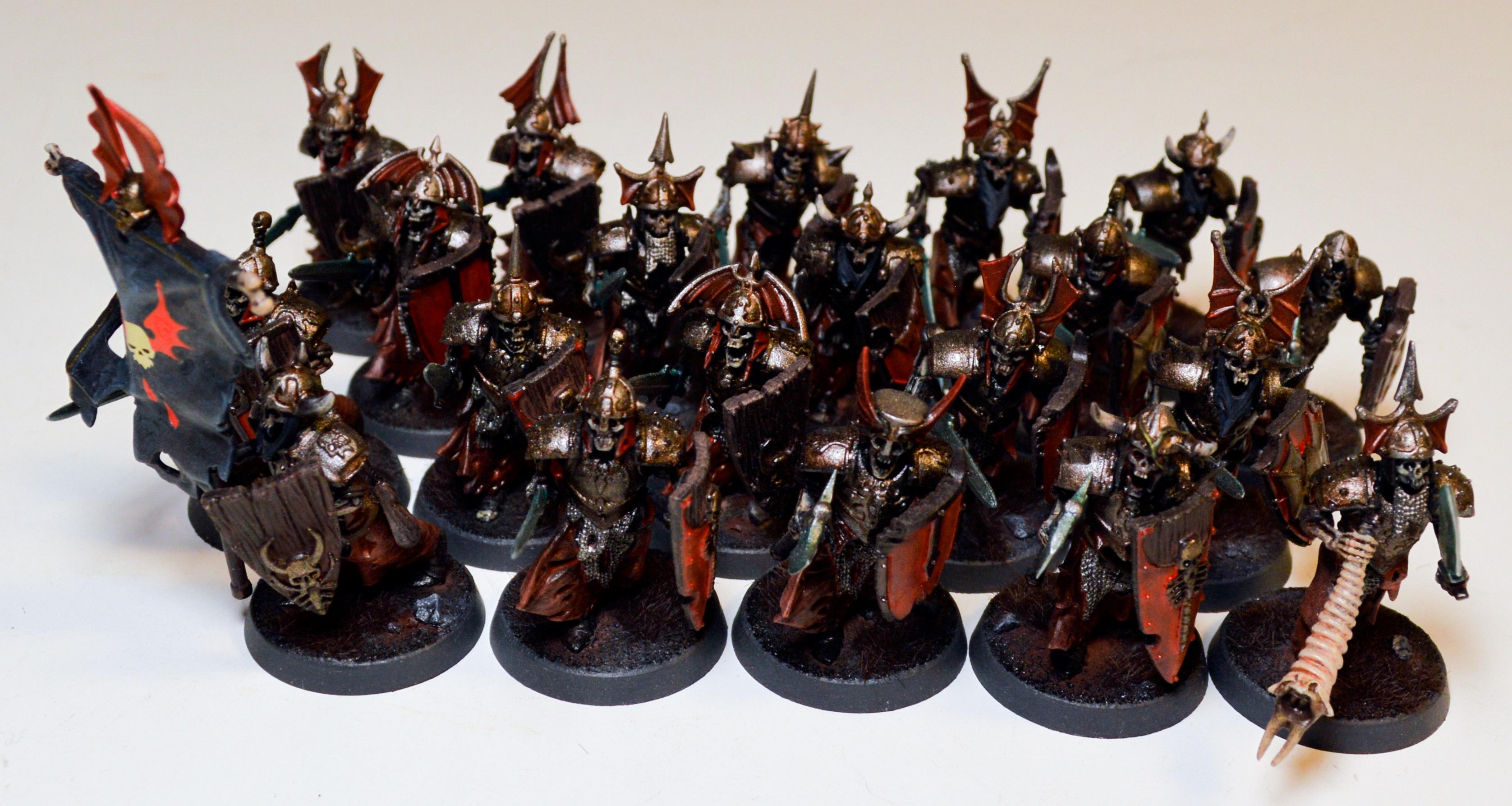 Warhammer : 10 Gardes Des Cryptes – Comtes Vampires / Soulblight Gravelords, Non Peints